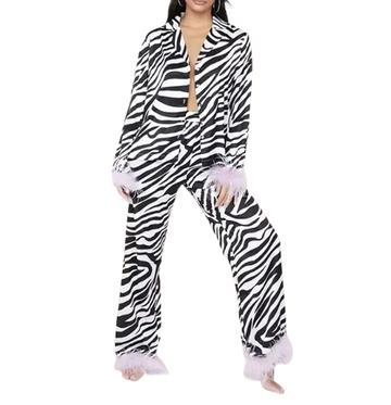 Black/white Luxurious Pajama