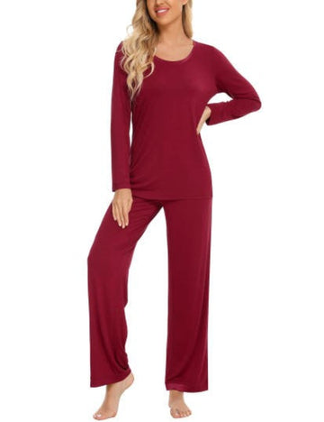 Women's Long Sleeve Comfortable cotton Pajama set - PJS&ME!